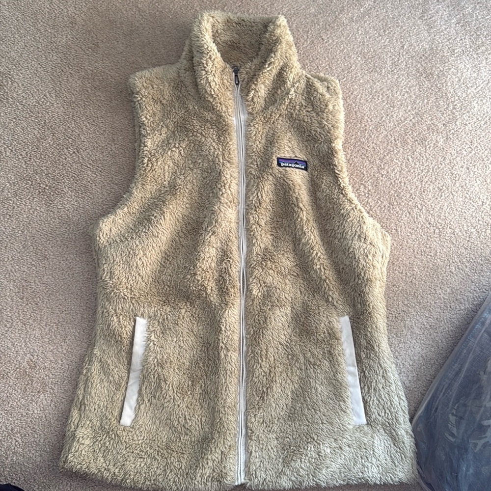Patagonia Fleece Vest - Beige/Tan